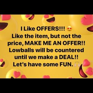 OFFERS Welcome!!! 🙏